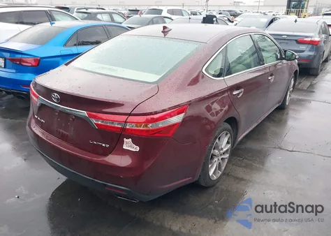 2014 Toyota Avalon Limited z USA, uszkodzony, nr VIN 4T1BK1EB6EU121243